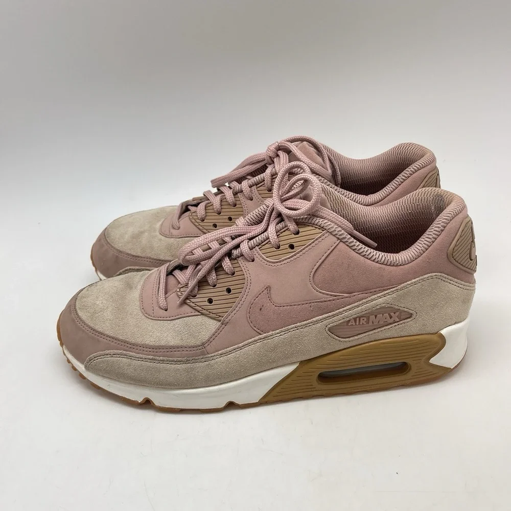 Nike Sneakers Womens 11 Air‎ Max 90 SE 881105-601 Pink Athletic Casual Shoes